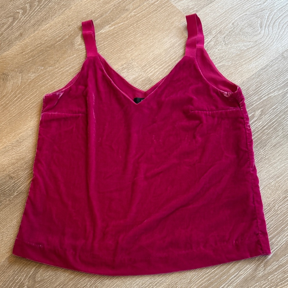 J. Crew Rich Red Tank Top